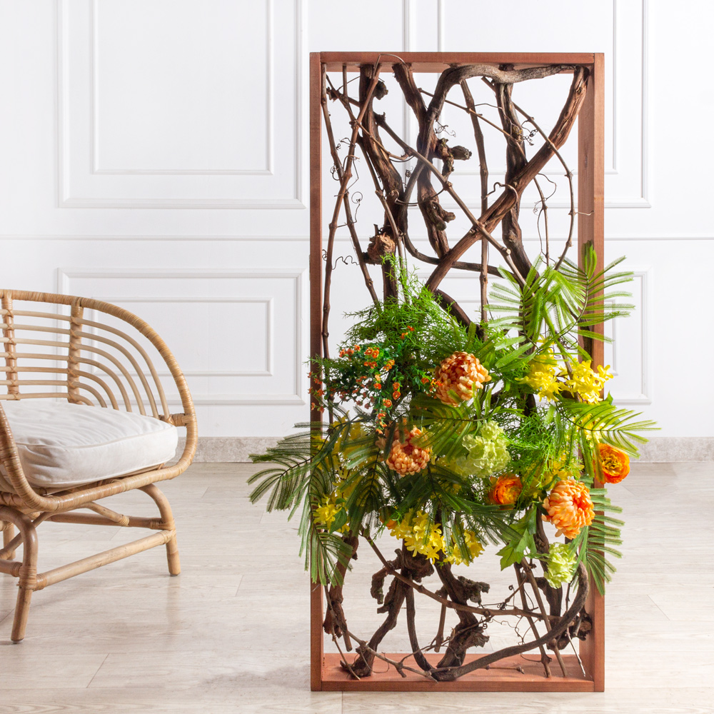 Ш055/60(з)(F) Ширма декоративная 120х55см (S=0,66 м.кв.), односторонняя_5