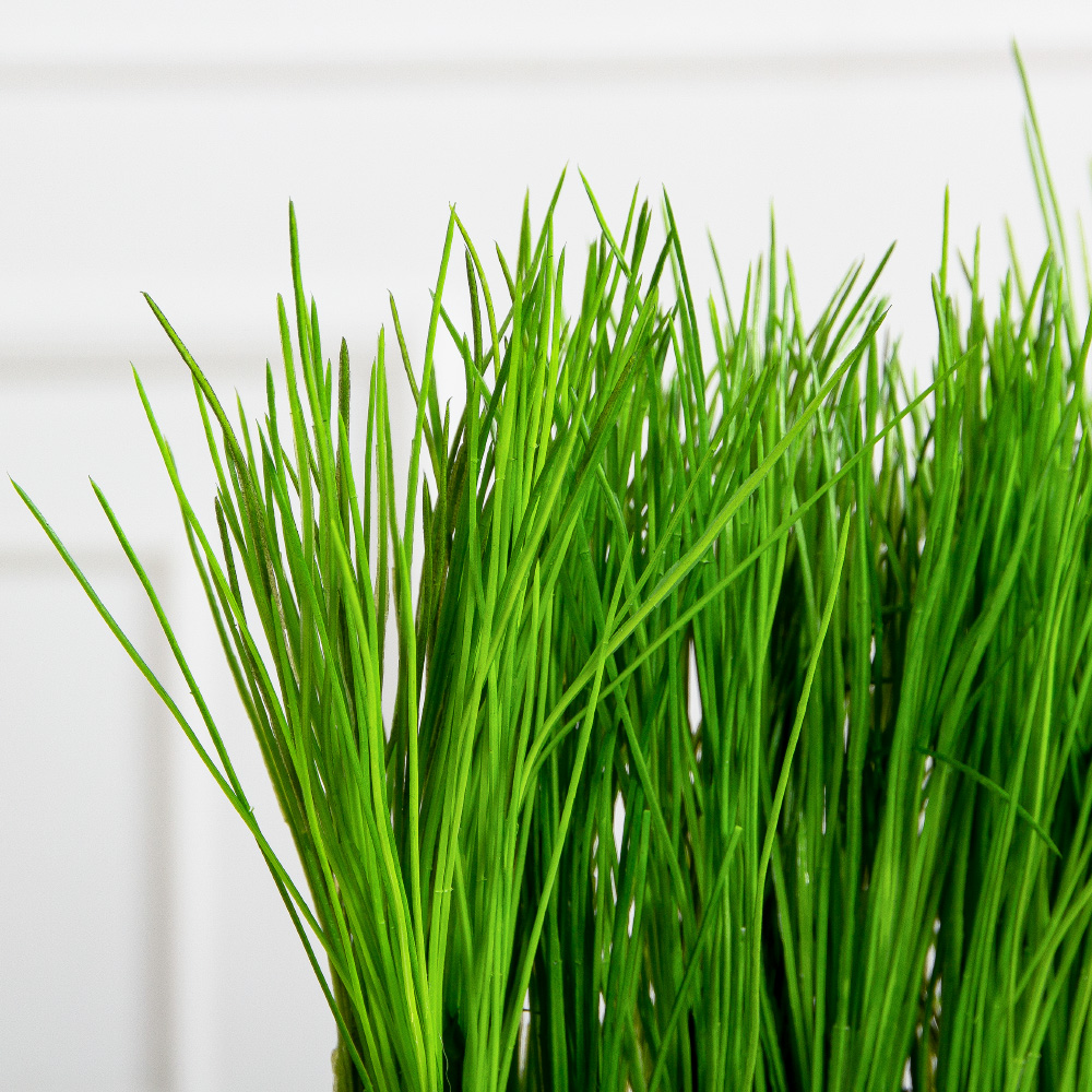 ТД061(F) Трава искусственная h15см в кокосовом боксе 25х8х8см_3