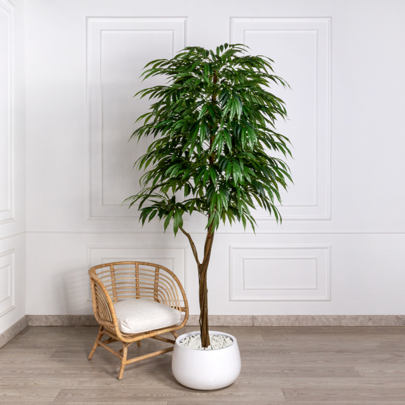 230/РН/219(з)(Пр) Лонгифолия искусственная h230см, d100см (латекс)