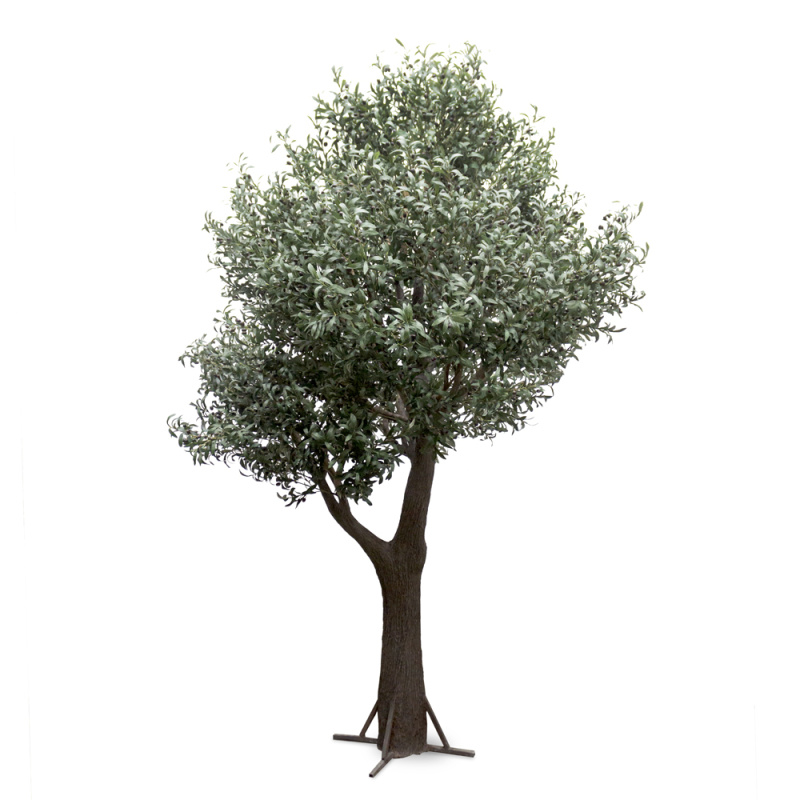 320разб/465(з.) Дерево искусственное Оливковое разборное Премиум h320см