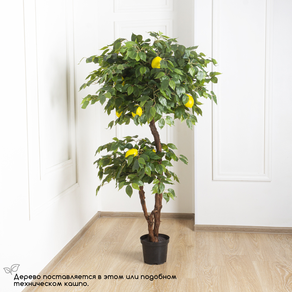 БП150/2К/42-3(з.) Бонсай искусственный Лимон h150см_1
