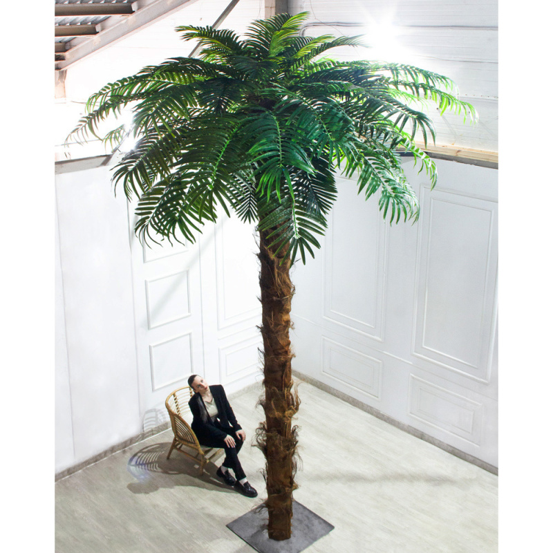 ПС500Разб/ТР/49Прем(F) Пальма Арека искусственная h500см на мет.основании_1