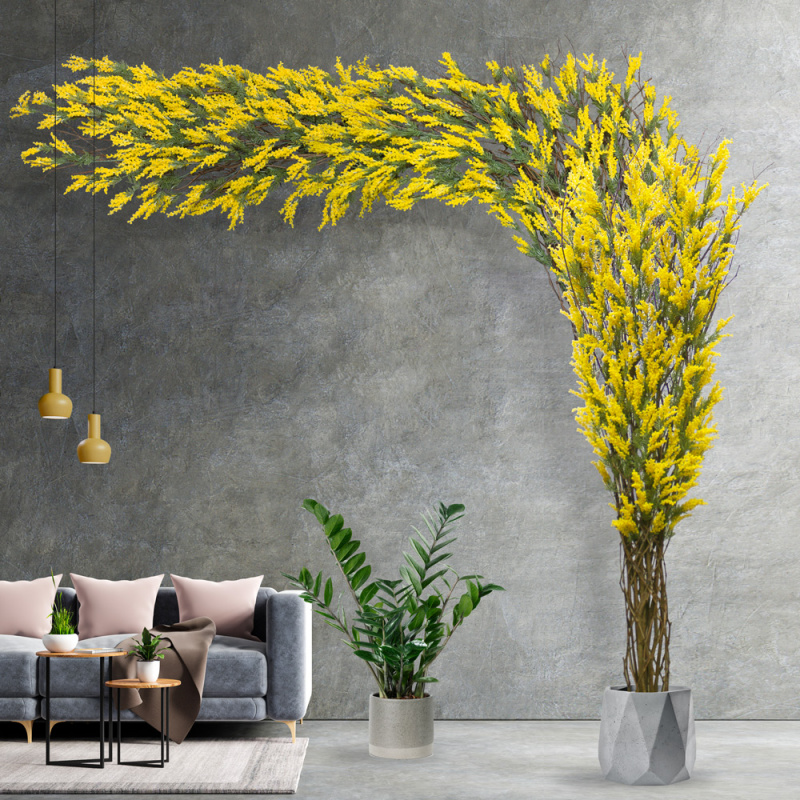 400Разб/ПР/РН/43(з) Мимоза искусственная h400см пристенная