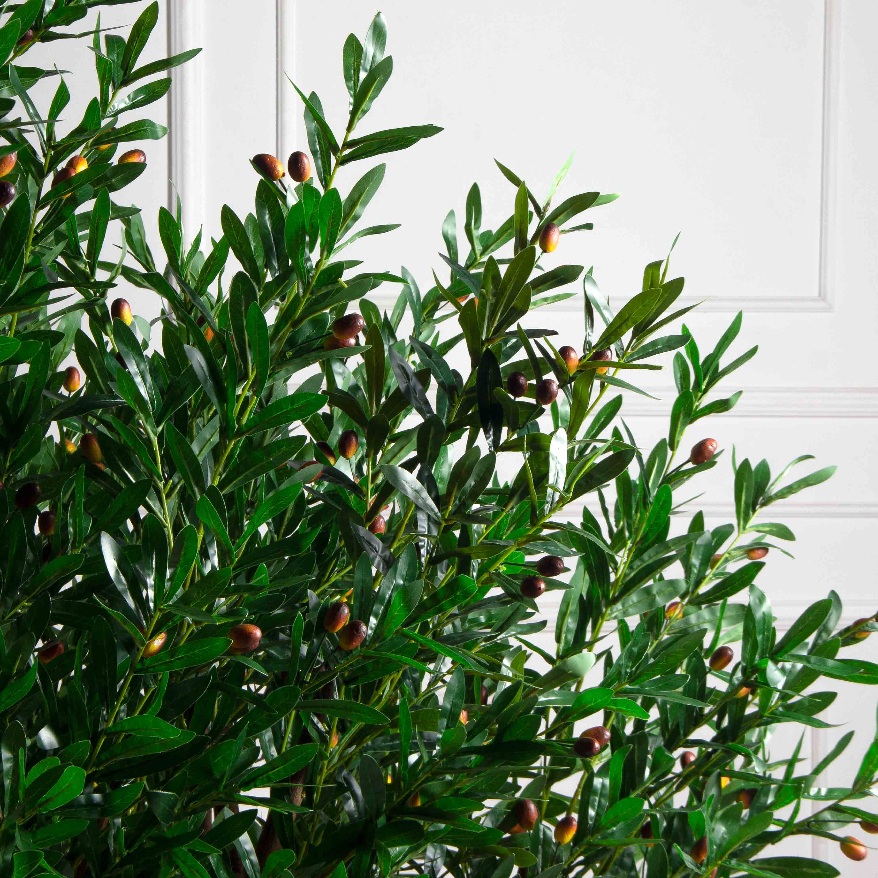 160/РН/4655(з)(F) Олива искусственная с плодами h160см на основании 94*40см_5