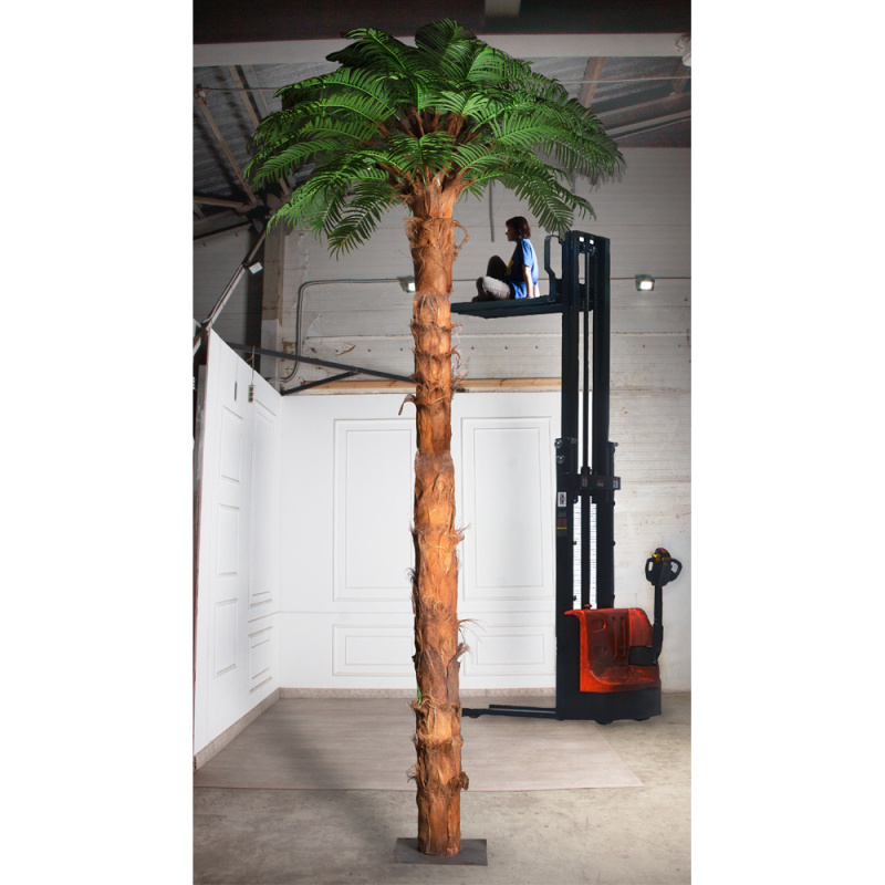 ПС650разб/49(з)(F) Пальма искусственная разборная h650см (латекс ) на мет.основании_1