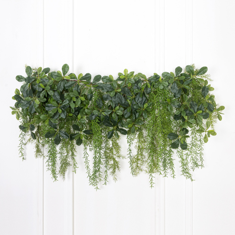 Л40 Лиана искусственная Шеффлера с аспарагусом L100см_7