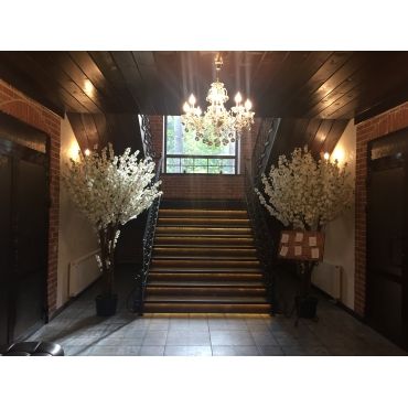 Банкетный зал ресторана Salvador отеля Sunrise на Горнолыжном центре Банное