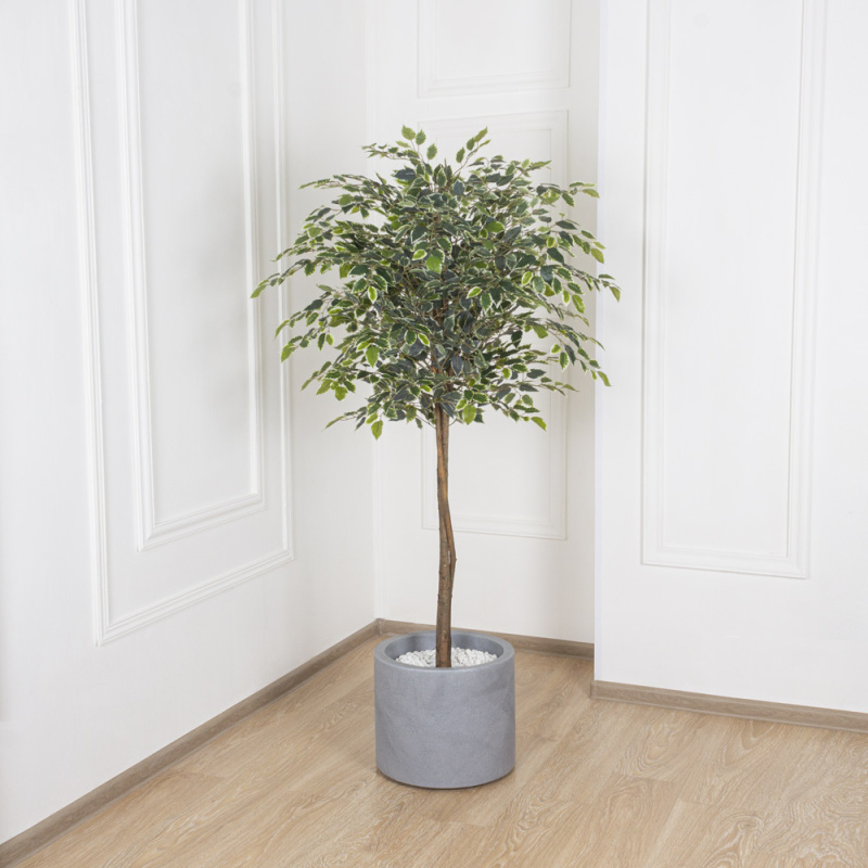 160/17М Фикус Бенджамина искусственный мелкий лист h160см(латекс)_8