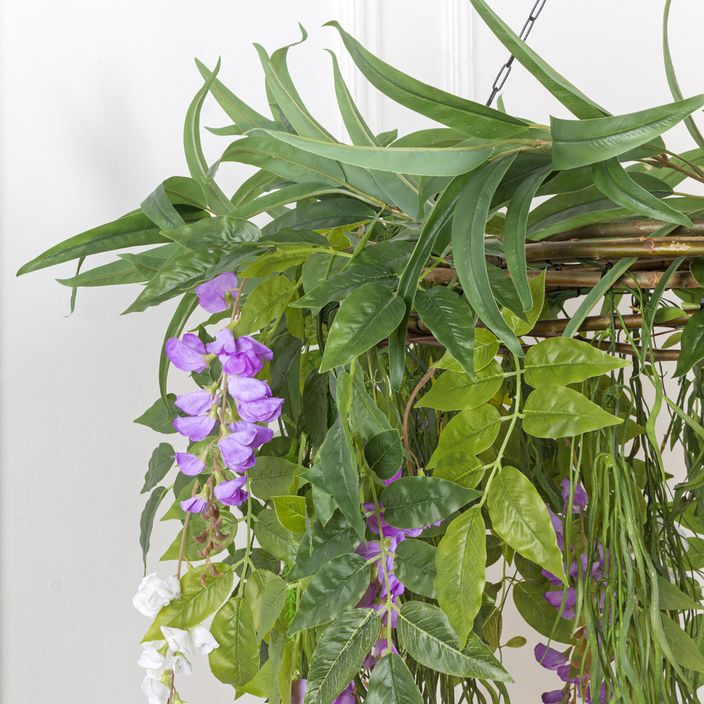 КЗ/36 Композиция подвесная с вистерией_6