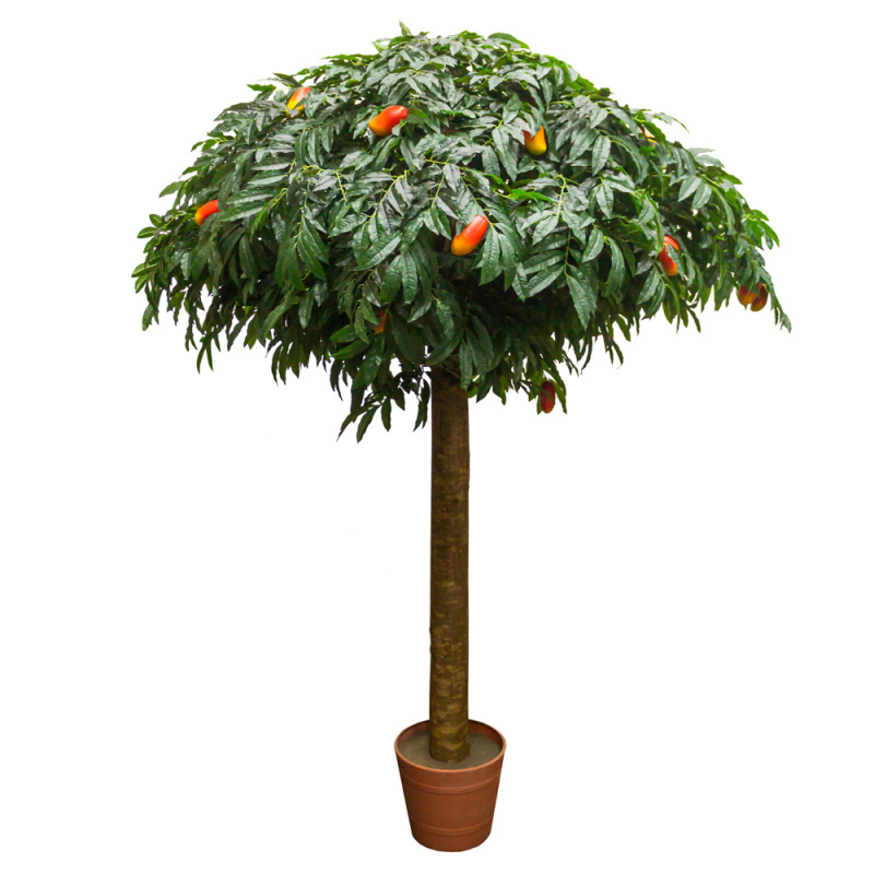 290/РН/220(з.) Дерево искусственное Манго с плодами h290см, d270см