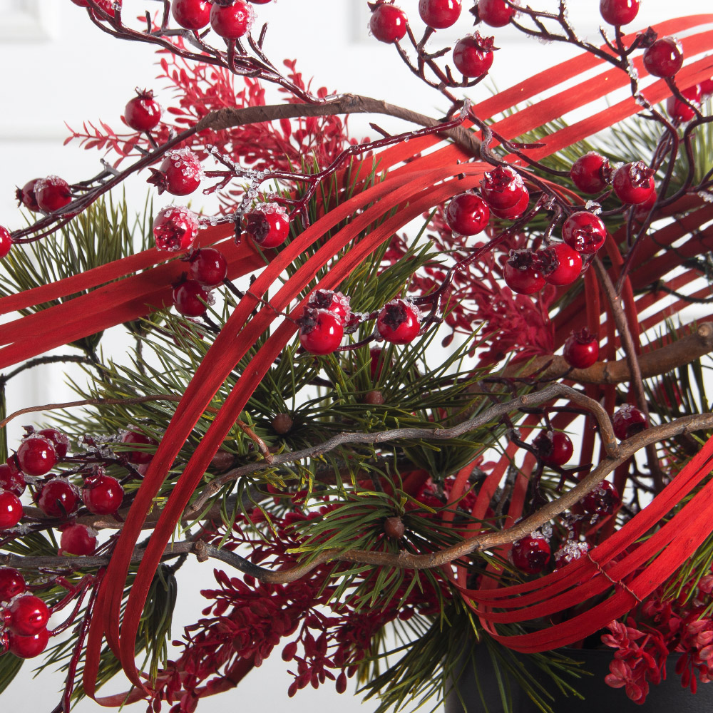 К564(Пр)(F) Композиция искусственная НГ интерьерная, в кашпо_2