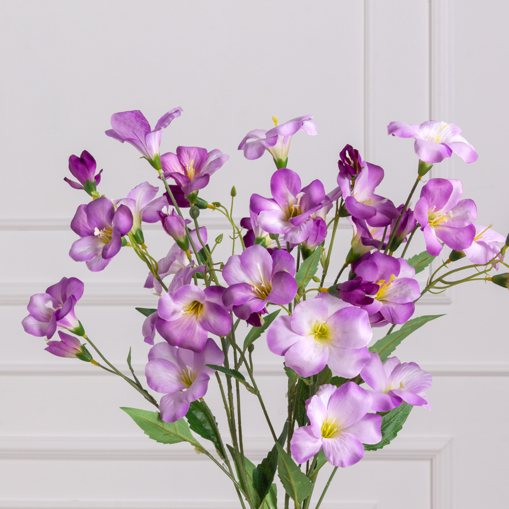 7141А/9120-21/17Р Жасмин  искусственный h80см, фиолетовый_1