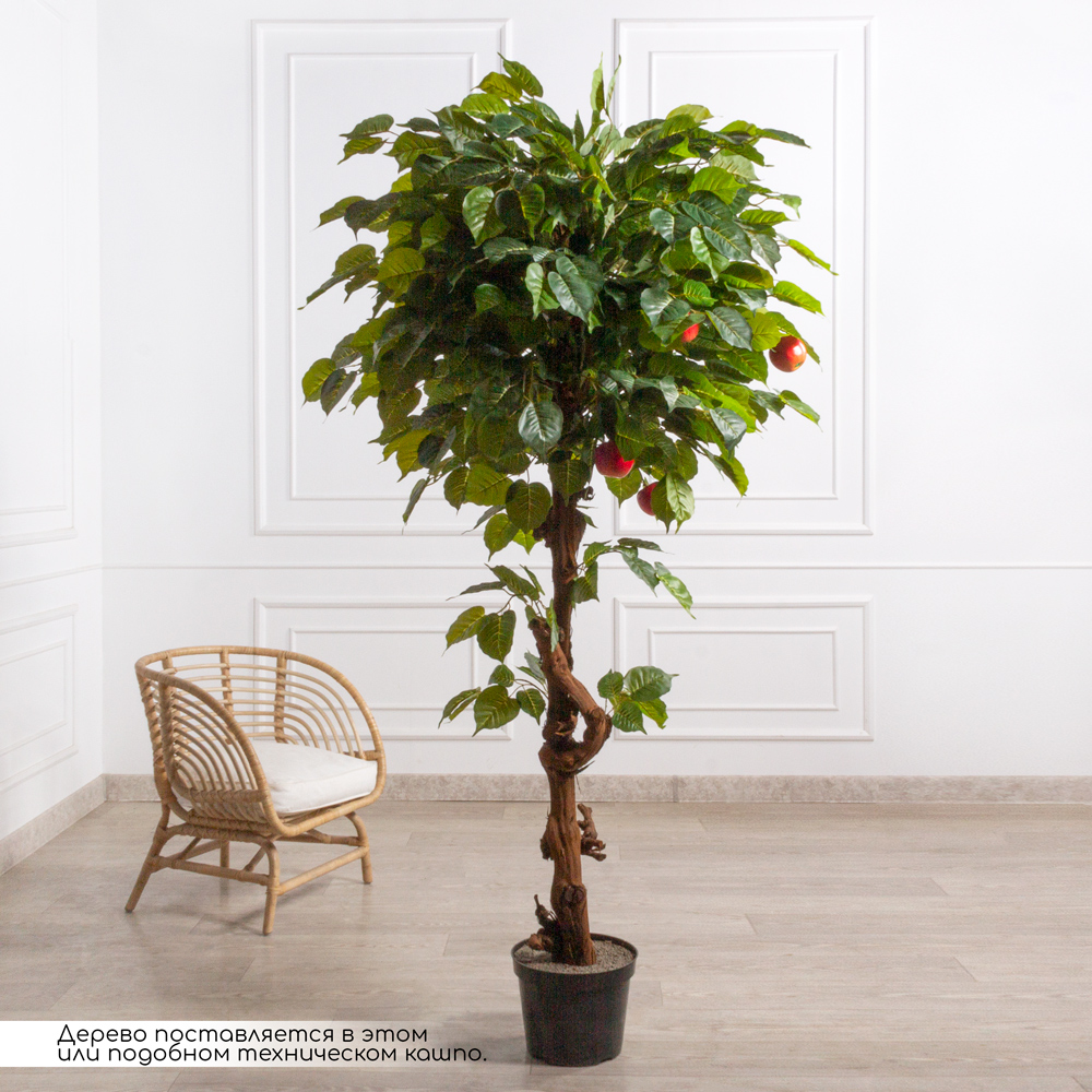 220/ОС/35(F) Яблоня искусственная с плодами h220см(латекс)_1