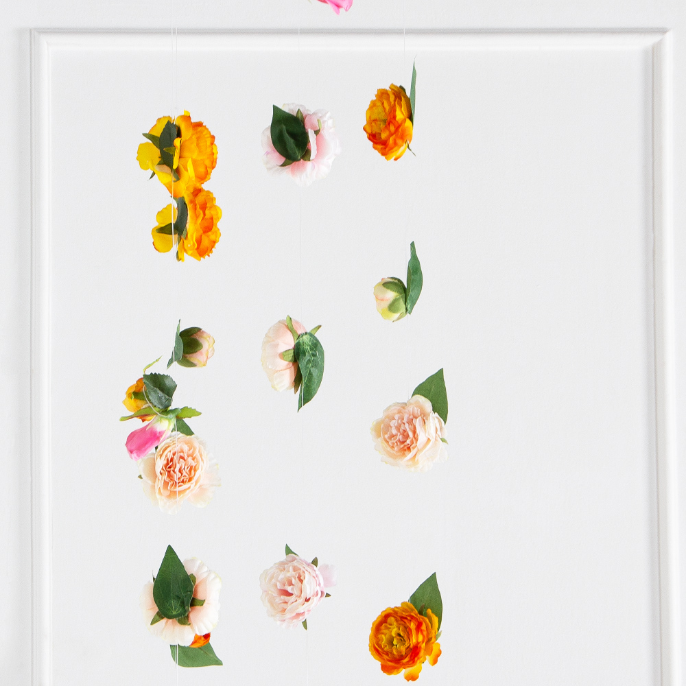 Л205(з)(F) Нить-гирлянда из цветов L250см_4