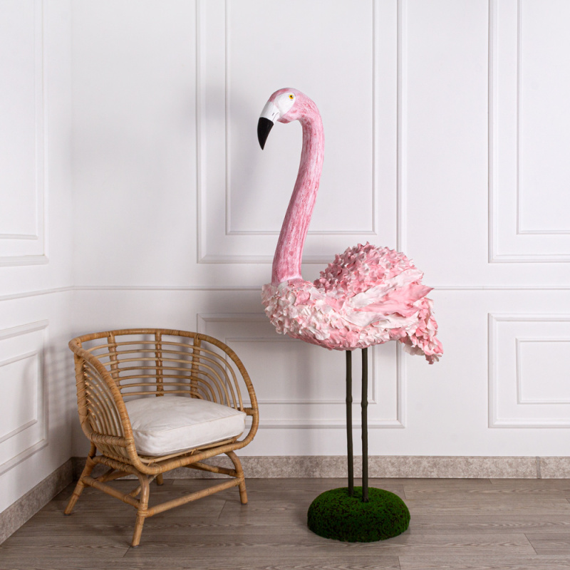 БТФ03/1 Фламинго розов. №2  h145/151_4