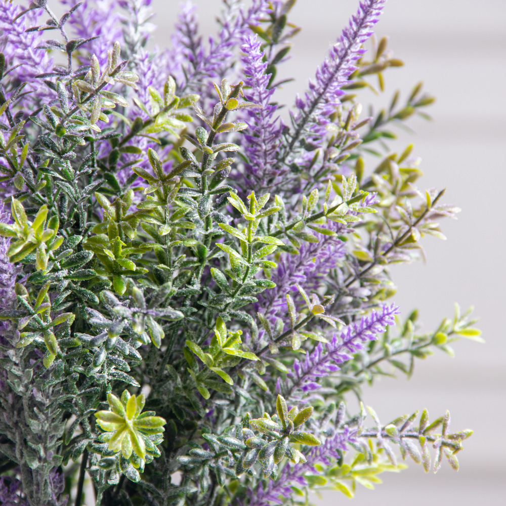 ЦС33/78-3(з)(F) Лаванда искусственная в кокосовом боксе  h10см d15см_2