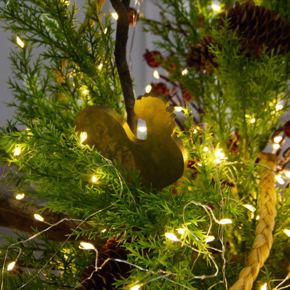 К567/СВ03т(Пр)(F) Композиция искусственная НГ интерьерная в русском стиле с гир.Роса, на основании_4