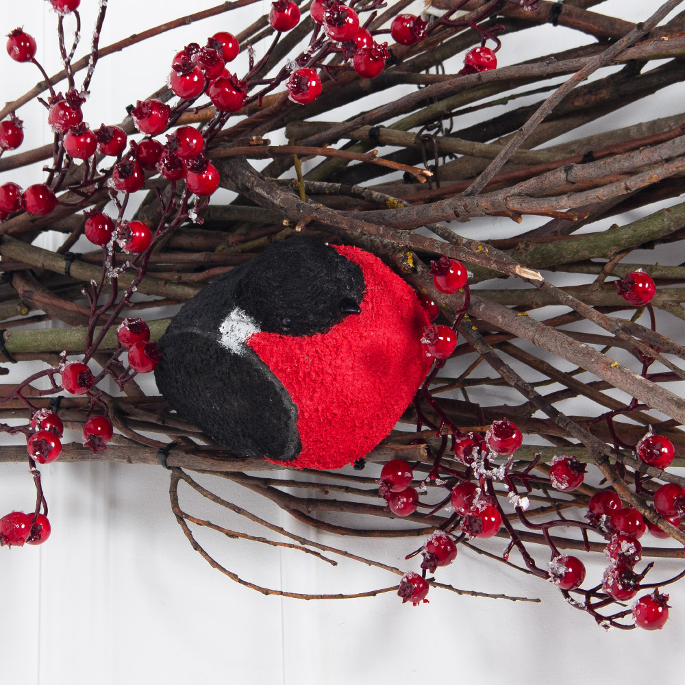 Л185(Пр)(F) Лиана искусственная со снегирями L150см_3