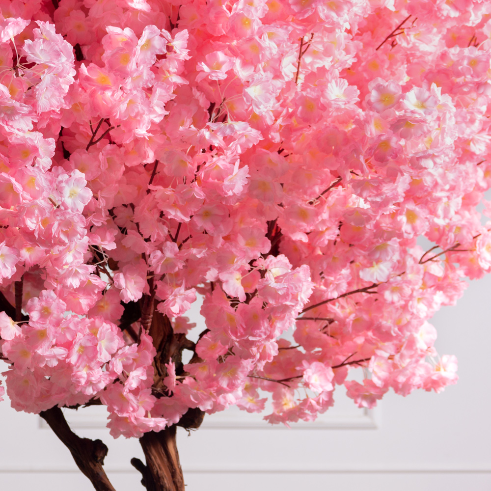 250/ОС/225-2(з)(F) Сакура искусственная h250см на основании, розовая_3