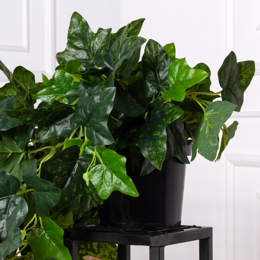 КС74 Хедера искусственная ампельная в кашпо_1