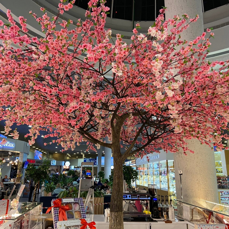 310разб/225(з.) Сакура искусственная разборная h310см, d400см, розовая_8