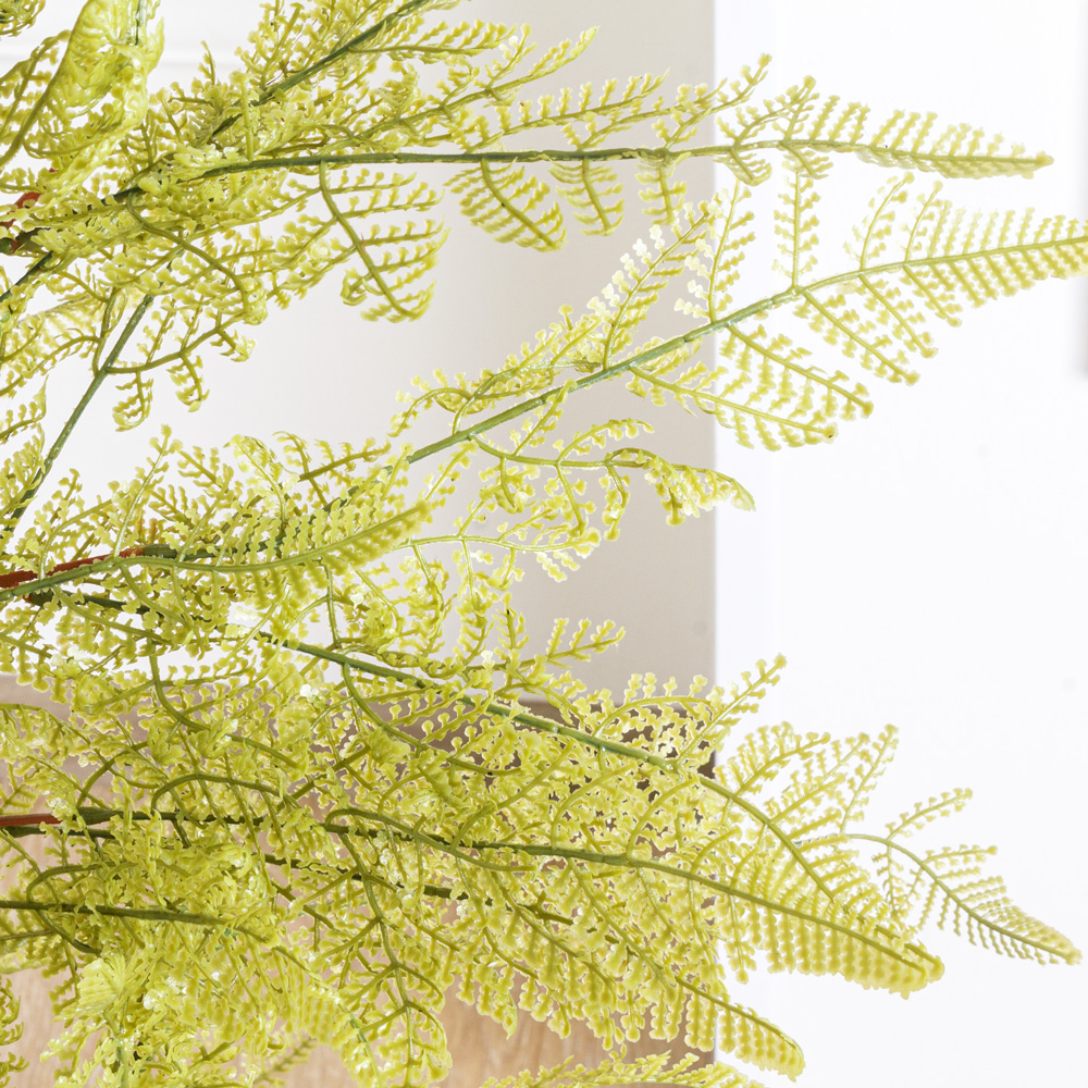 130/К/204(F) Папоротник Даваллия куст искусственный h130см (силикон)_3