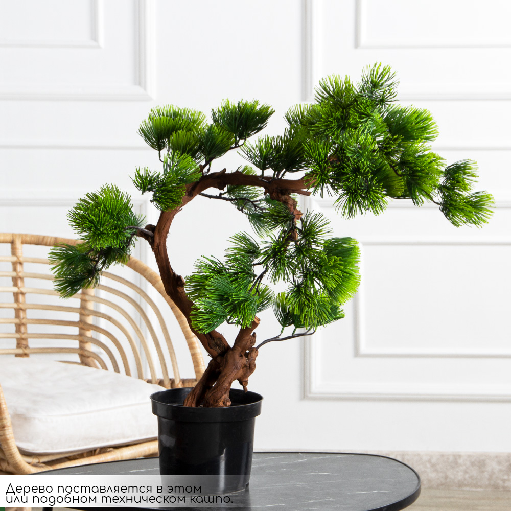 БС075/ОС/30(FixS)(Пр)(F) Бонсай искусственный сосна h75см_2