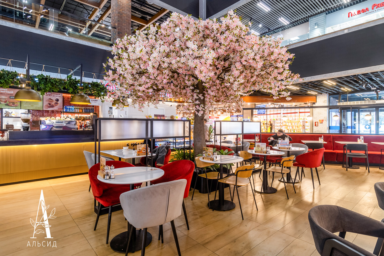 310разб/491(з)(F) Сакура искусственная разборная h310см, d440см_8