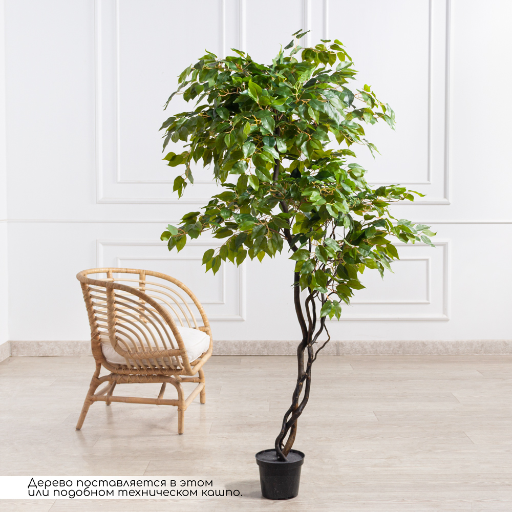 160/ВИТ/34(Пр)(F) Фикус искусственный h160см_2