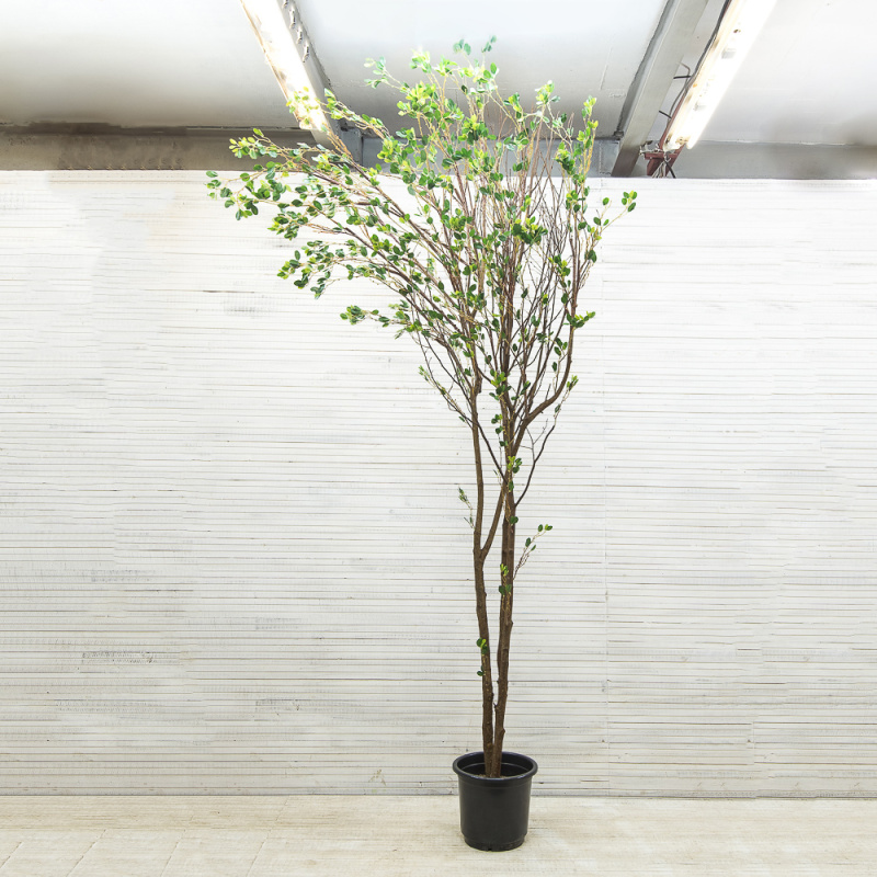 300/РН/172-1(з.) Дерево интерьерн.с распускающ.листочками h-300см (правое)