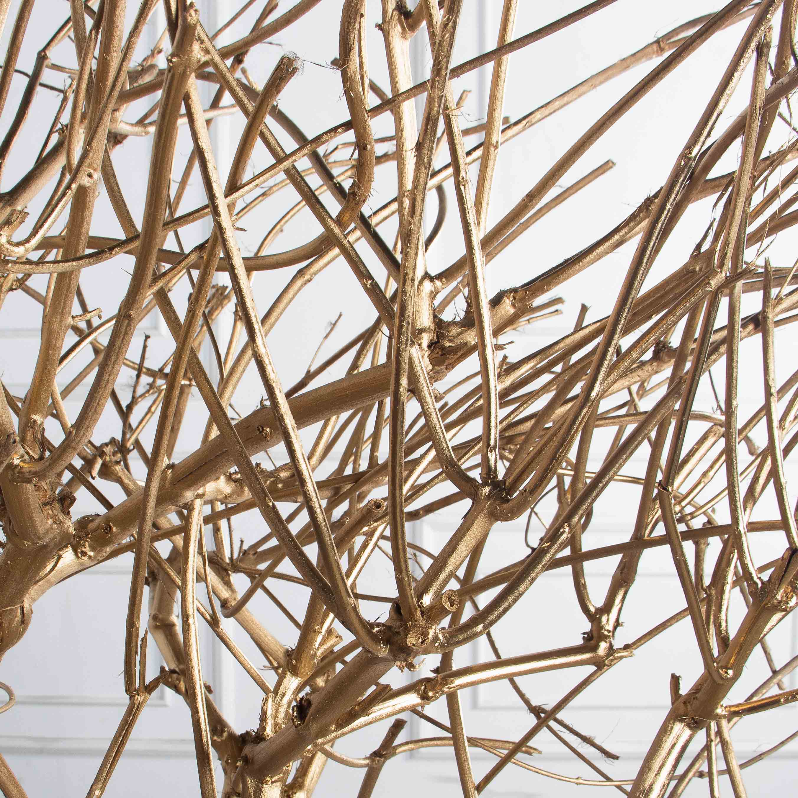 140/ДЗ(Пр)(F) Дерево интерьерное h140см, натуральная древесина, золотое_4