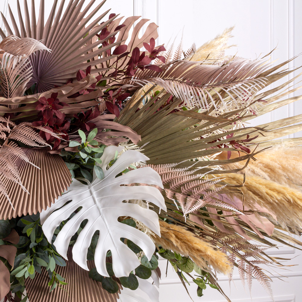 КЗ/47-1(з) Композиция искусственная с сухоцветами 250х130см_6