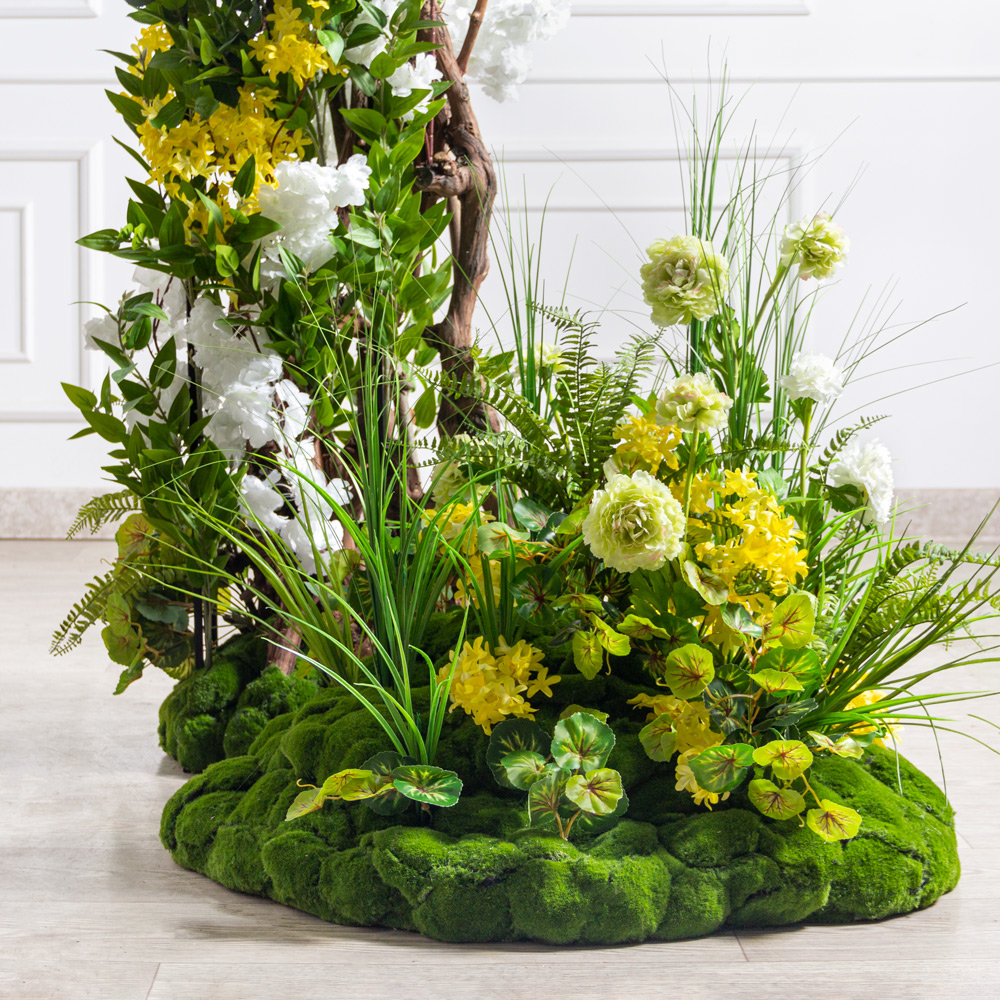 ДА04(F) Декоративная арка цветочный микс h230см_5