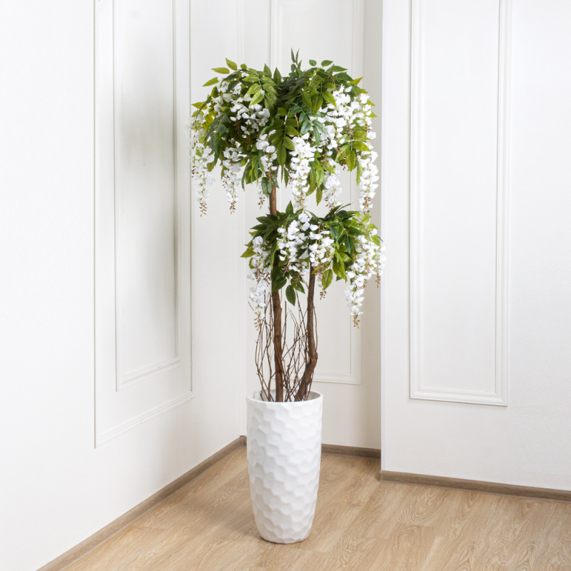 190/2К/МП/424-1 Глициния(вистерия) белая h190см(латекс)_3