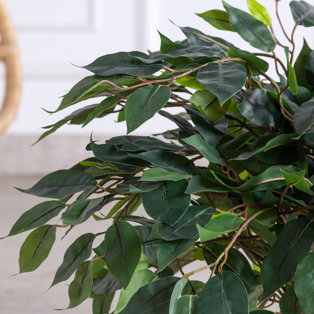 050/РН/34(з)(F) Фикус искусственный h50см в кашпо, латекс_1