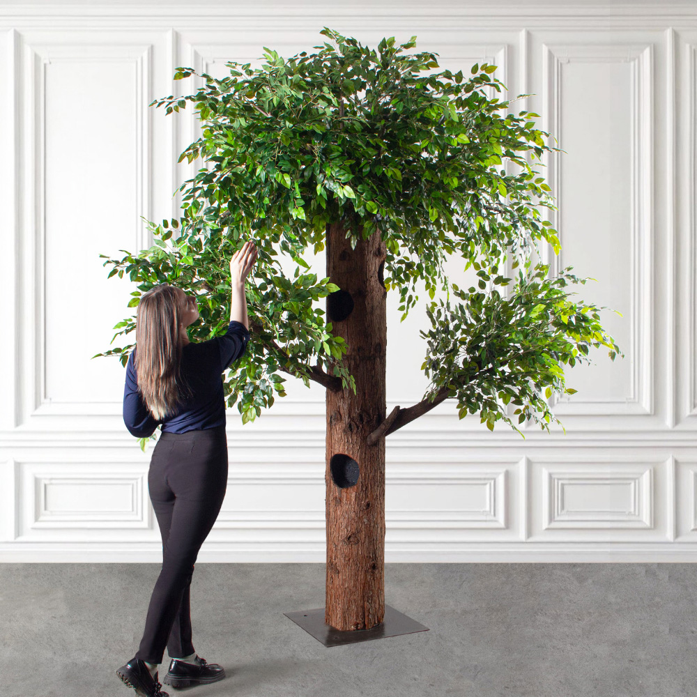 250/ТР/ЯЗ/344(з/УУ)(F) Дерево интерьерное сказочное h250 d220см_2