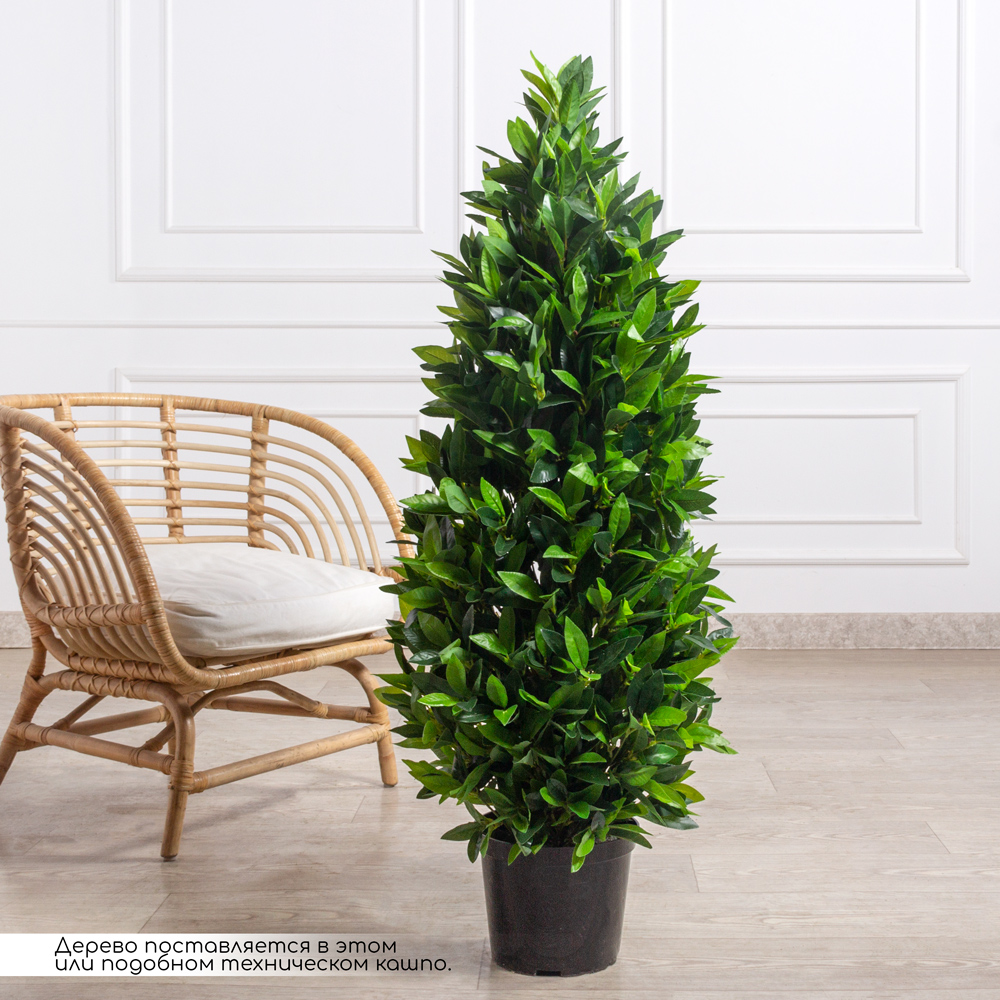 120/ДК/27(з)(F) Лавр искусственный конус h120см (латекс)_1