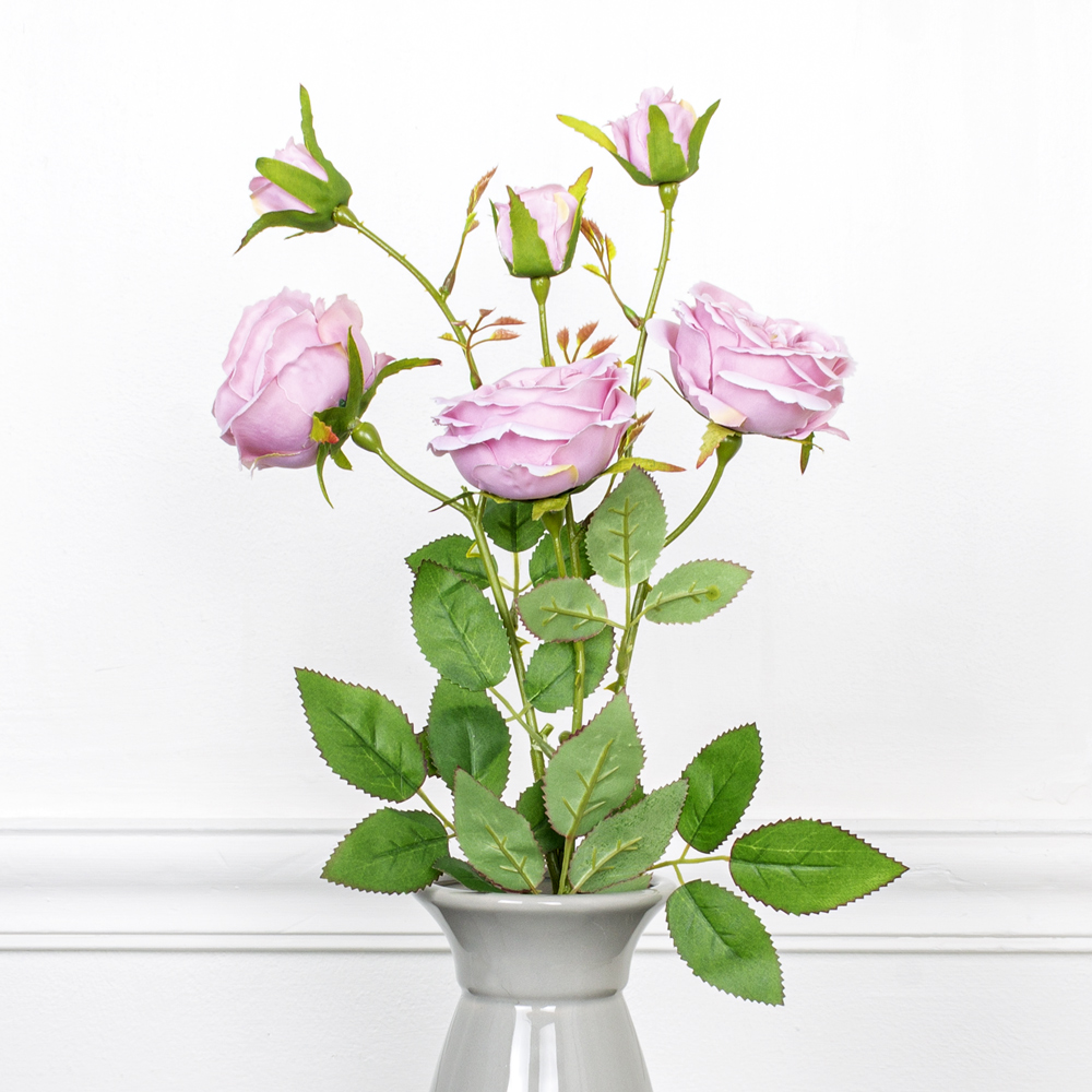 7141/9120-13/8Р Роза искусственная 3 головы d7см, 3 бутона, h65см, сиренев._1