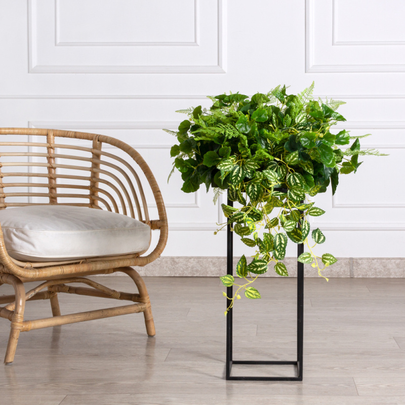 ВМ71(з) Композиция искусственная с Пилеей кадье на основании 30х20х3см