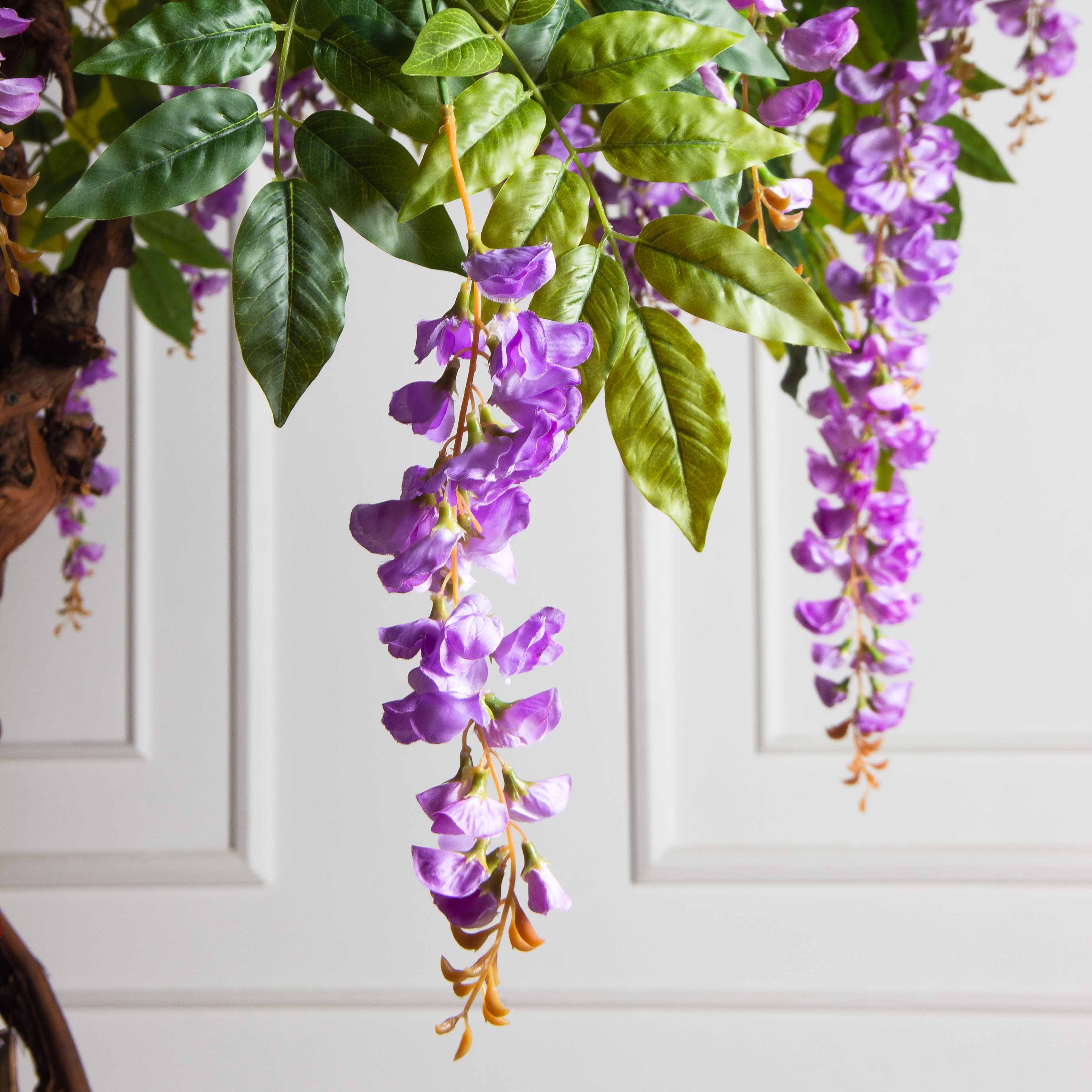 280/ОС/АСС/424-1(Пр)(F) Глициния(вистерия) искусственная h280см (латекс), сиреневая_7