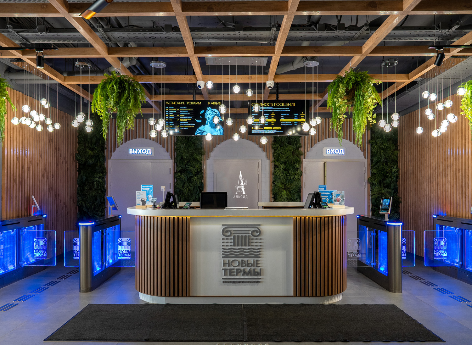 ККВ09 Папоротник искусственный с ампельной пилеей в коковите_10