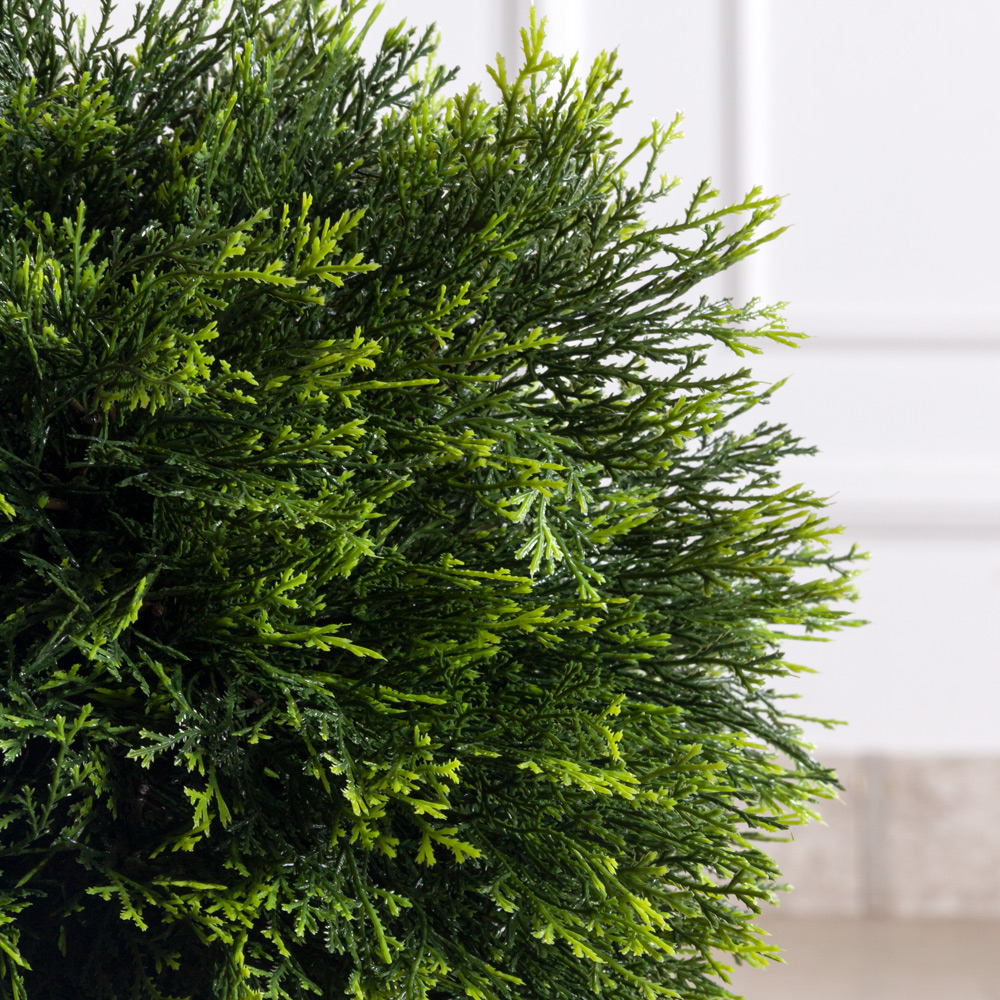 040/ШТ/146(F) Туя искусственная шар Люкс h60см, d40см_1