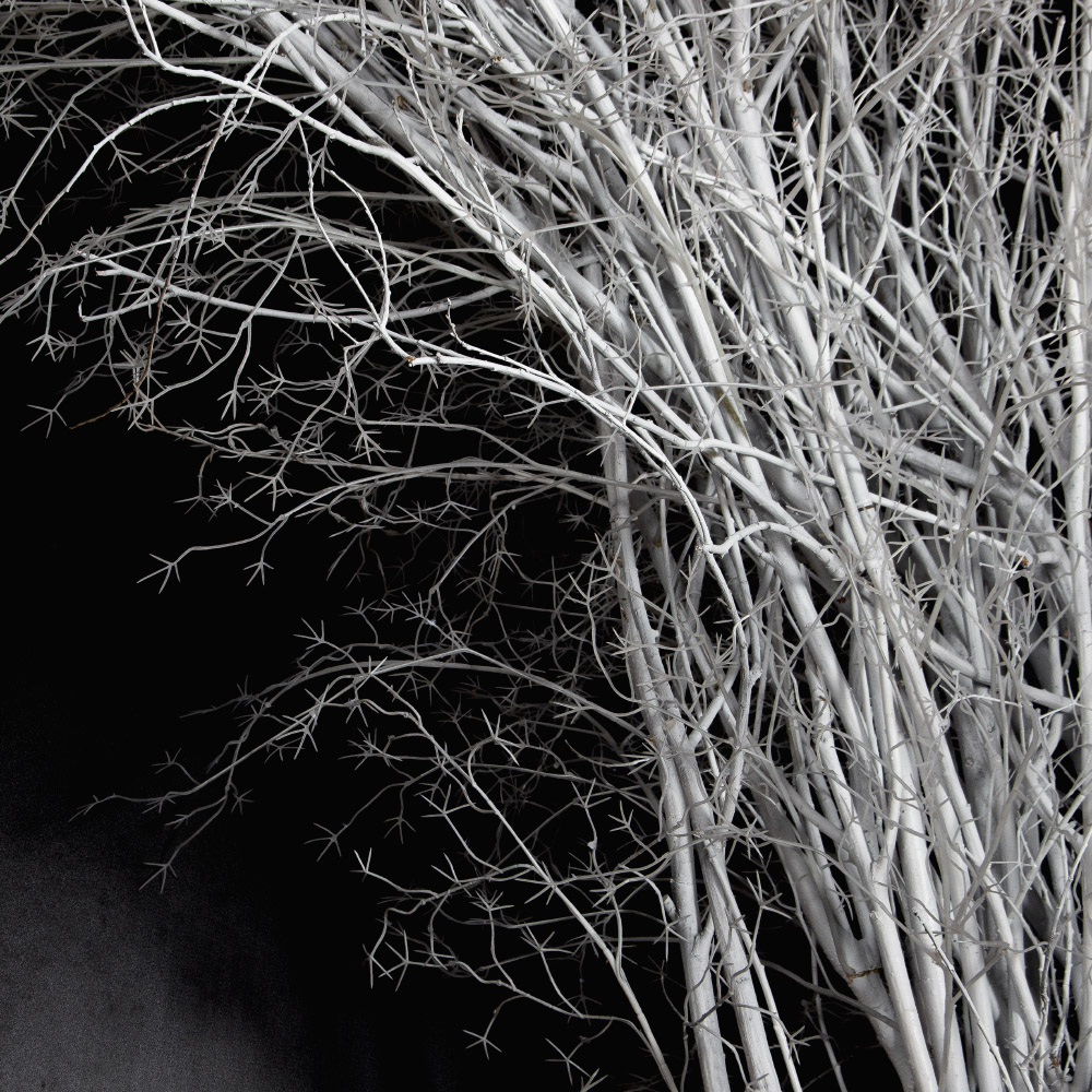 ДА09(з)(F) Декоративная искусственная арка с белыми ветками  350х280см_4