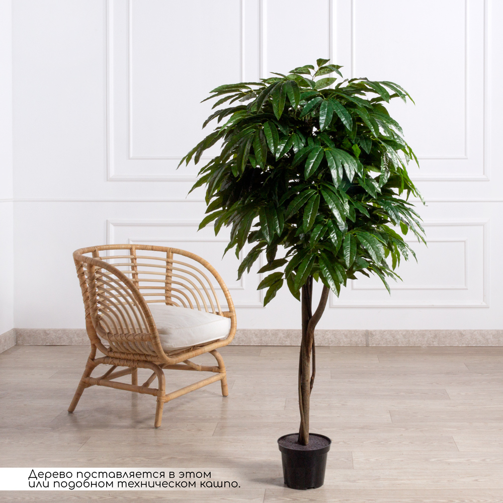 140/РН/220(з)(Пр)(F) Манго искусственное без плодов h140см (латекс)_1