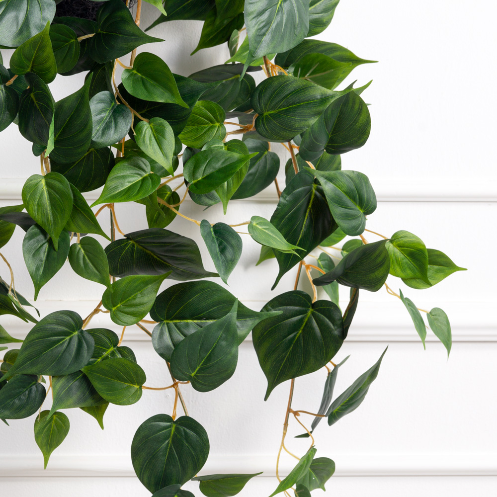 ККВ24/120(з)(F) Коковита искусственная с плющом сциндапсус  d20см, латекс_1