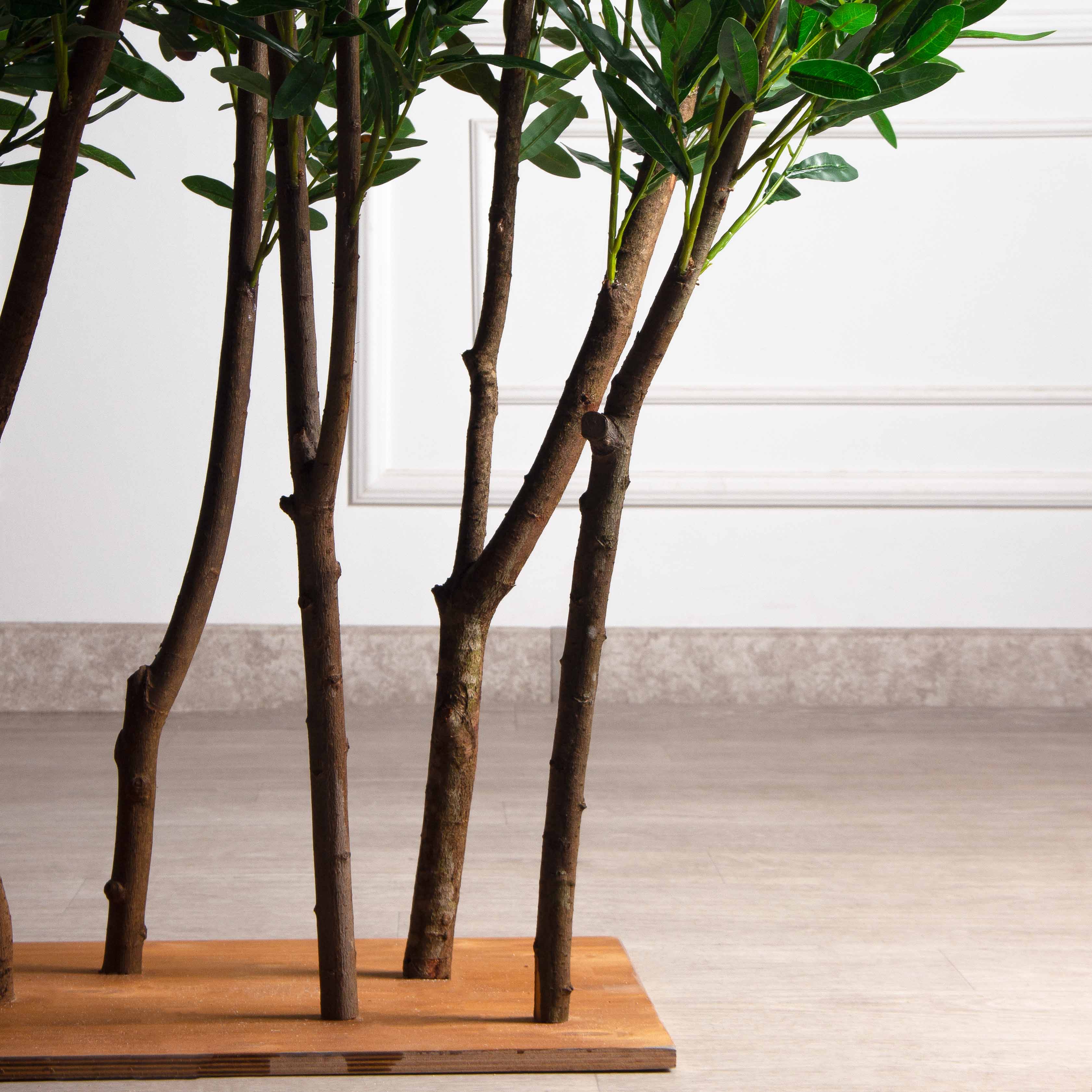 160/РН/4655(з)(F) Олива искусственная с плодами h160см на основании 94*40см_6