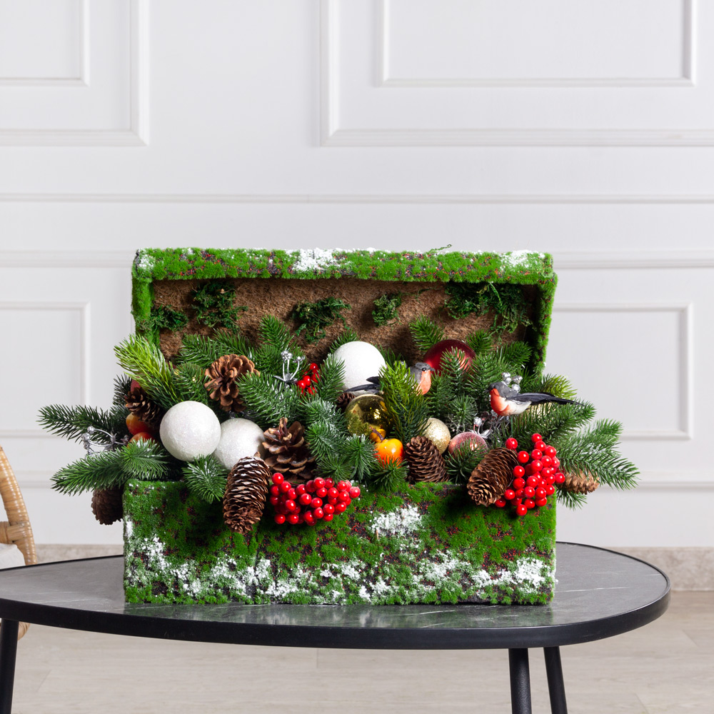 К321(з)(Пр)(F) Композиция НГ в мшистом сундучке_4