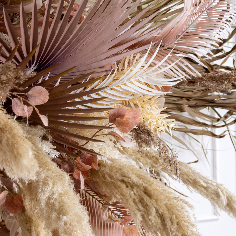 КЗ/47-2(з)(F) Композиция искусственная с сухоцветами подвесная 220х180х90см_4