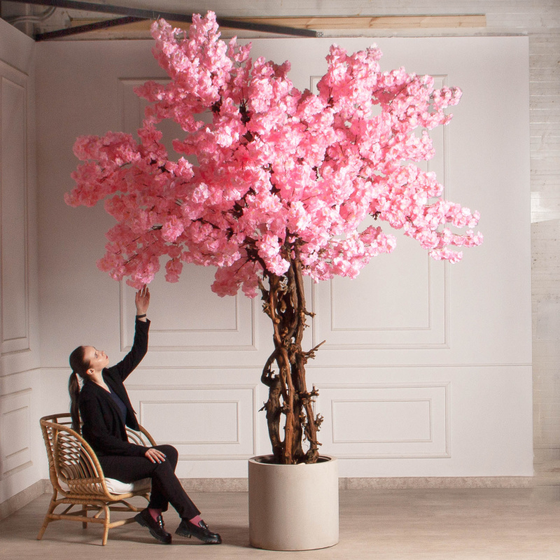 330/ОС/46М(Пр)(F) Сакура искусственная h330см,розовая_1