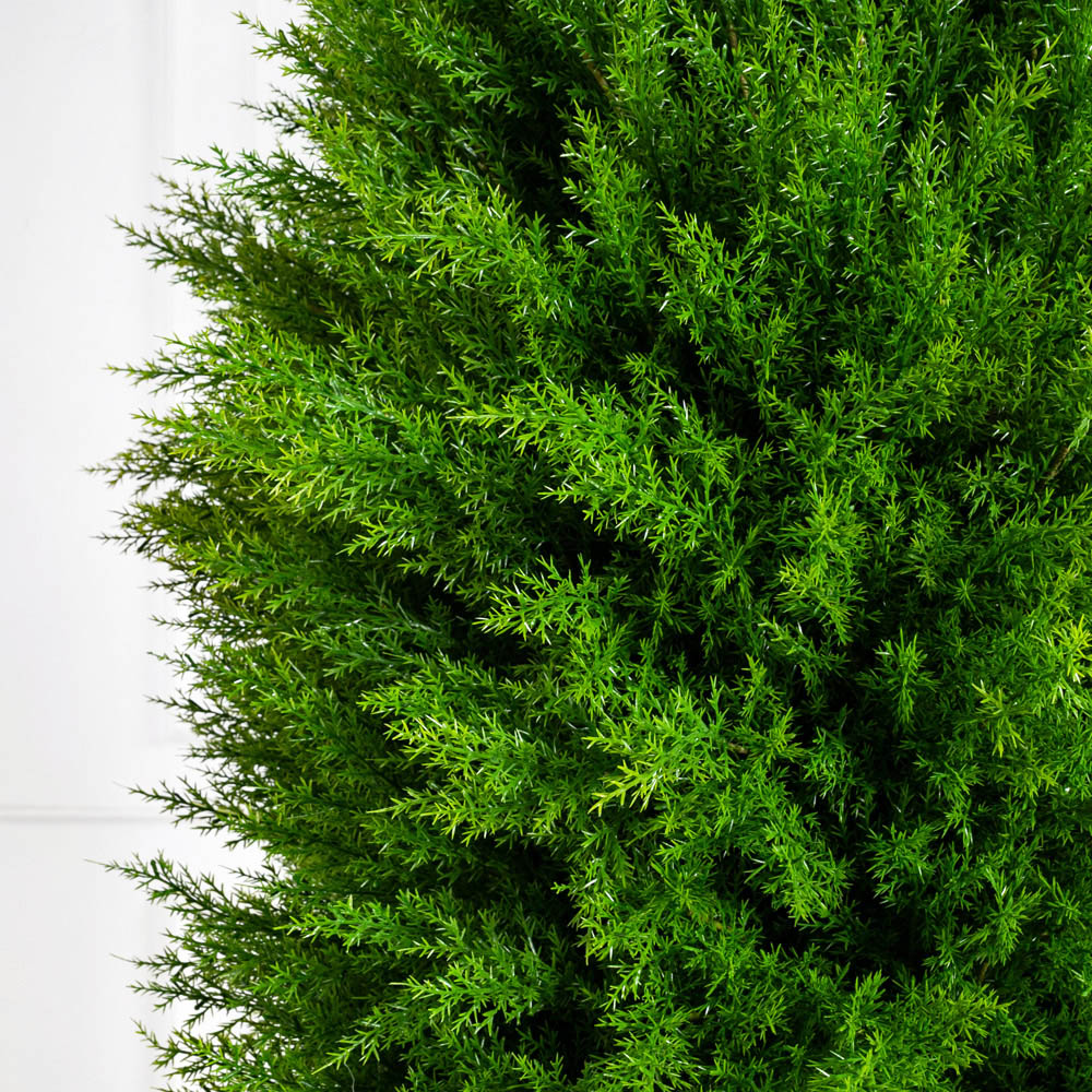 Т380/4677(з)(F) Туя искусственная конус Платинум Грин h380см_4